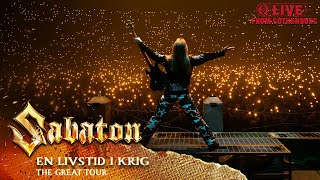 SABATON  En Livstid I Krig Live  The Great Tour  Gothenburg [upl. by Arihsa645]