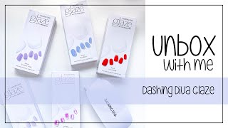 Dashing Diva Glaze Nail Strips  Unboxing  Tutorial  Review [upl. by Brightman]