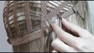 Tutorial 4 Ways to Make a Wig Larger [upl. by Manchester]