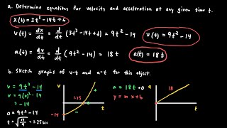 Motion in One Dimension Example Exercises [upl. by Nylhsoj]