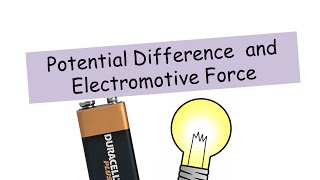 Electromotive Force and Potential Difference [upl. by Antonietta]