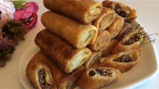 KIYMALI KREP BÖREK TARİFİ [upl. by Justino]