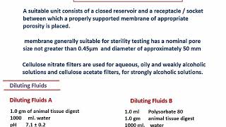 Sterility Testing of Pharmaceuticals [upl. by Harland]