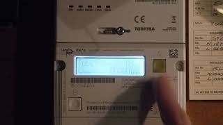 Landis and Gyr E470 Smart Meter [upl. by Buote]