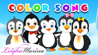 Color learning song for kids Red is a cherry red is a rose  Leigha Marina [upl. by Shererd]