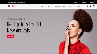 How To Create a Fashion Website Using HTML amp CSS [upl. by Tabbatha]