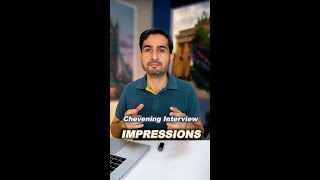 CHEVENING Interview Impressions shorts [upl. by Sachiko636]