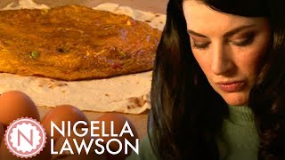 Nigella Lawsons Masala Omelette  Nigella Bites [upl. by Ruddy217]