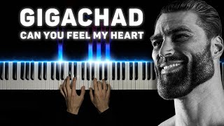 Gigachad Theme  Piano Cover [upl. by Ylenaj]