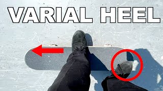 HOW TO VARIAL HEELFLIP [upl. by Oibaf109]