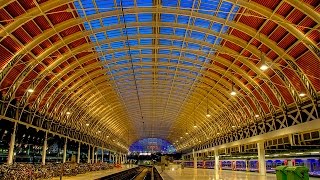 A Walk Around Londons Paddington Railway Station [upl. by Ybsorc]