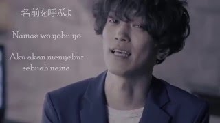 Luck Life  Namae wo Yobu yo Lyrics video full size Japanese romaji plus Indonesian sub [upl. by Notneb968]