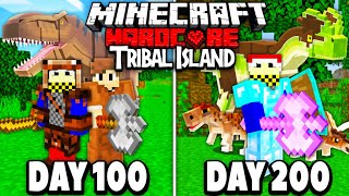 I spent 200 Days on a HARDCORE TRIBAL Island [upl. by Bentley]