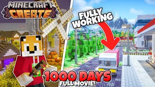 1000 days in Minecraft Create Mod Day 4000  5000 [upl. by Silvers]