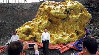 Largest Gold Nugget Ever Found  Giant [upl. by Kcirdlek]