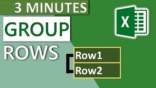 Excel Group Rows and Sum Automatically  3 methods 2020 [upl. by Elcin]