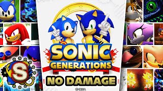 Sonic Generations  Full Game 100 Walkthrough No Damage [upl. by Eremahs]