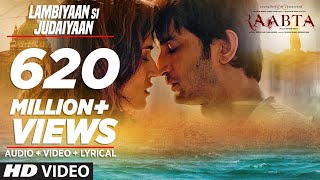 Arijit Singh  Lambiyaan Si Judaiyaan Song  Raabta  Sushant Rajput Kriti Sanon  TSeries [upl. by Llywellyn]