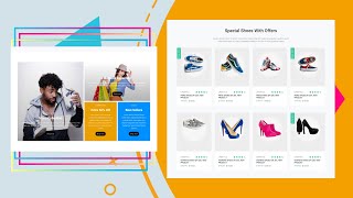 Ecommerce Product Page Design Using HTML amp CSS [upl. by Darmit]