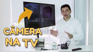 Como conectar câmera de segurança na TV [upl. by Juta369]