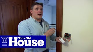 How to Install a Bathroom Fan  Ask This Old House [upl. by Ahtenak]