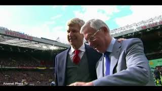 Wenger is honoured by Sir Alex Ferguson and Mourinho ahead of the game [upl. by Hallock91]