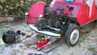 2cv  Restauration dune 2cv AZAM de 1964 [upl. by Mlohsihc]