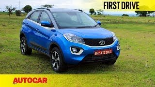 Tata Nexon  First Drive  Autocar India [upl. by Chura117]