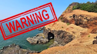 Indias Secret Sea Cave Fort 🇮🇳 Ratnagiri [upl. by Leoy]