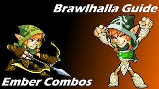 Brawlhalla Guide  Easy Ember Combos [upl. by Hinckley123]