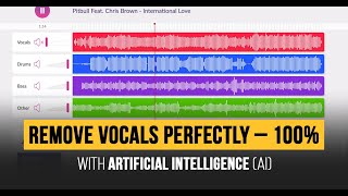 Remove Vocals from a Song Using an AI Vocal Remover PhonicMind [upl. by Mollie]