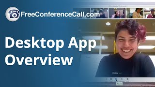 FreeConferenceCallcom Desktop Overview [upl. by Lithea]