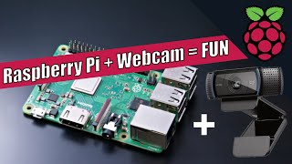 Raspberry Pi  Webcam  FUN [upl. by Youngran]