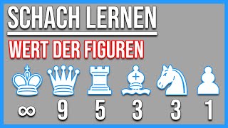 Schach lernen  Der Wert der Figuren [upl. by Cesar]