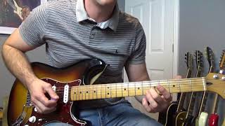 Stevie Ray Vaughan Scuttle Buttin Full Guitar Lesson [upl. by Sidnee]