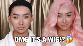 HOW TO PUT ON A WIG  For Beginners [upl. by Ynamrej]