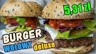 Epicki BURGER wołowy Przepis na ekskluzywnego burgera [upl. by Aerdnahs44]