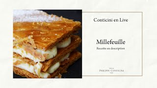 Millefeuille  Conticini en Live [upl. by Siddra]