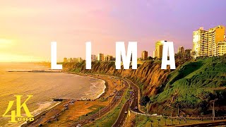 Lima Peru 🇵🇪 4K UHD Aerial Drone Tour [upl. by Etteraj]