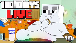 100 Days  LIVE MINECRAFT [upl. by Mohammad389]