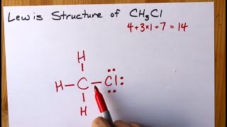 How to Draw the Lewis Structure of CH3Cl chloromethane [upl. by Gabbie]