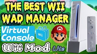 Setup WiiMod Lite WAD Manager Install Virtual Console Games amp WADS [upl. by Iphigeniah354]