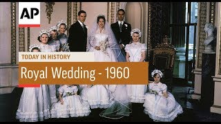 The Royal Wedding  Princess Margaret  1960  Today In History  6 May 18 [upl. by Nowad182]