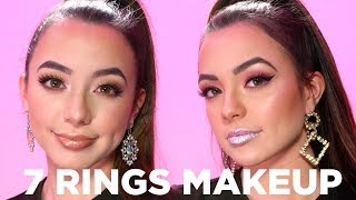 7 Rings Makeup Look  Merrell Twins [upl. by Raskind]