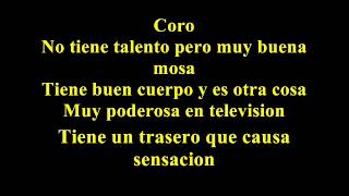 Willie Colon Talento de television Letra [upl. by Marie]