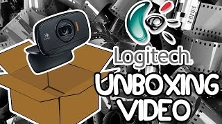 C525 Logitech HD Webcam Unboxing  Setup Video [upl. by Nsaj]