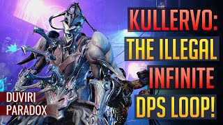 Warframe  KULLERVO The ILLEGAL Infinite Damage Loop Build [upl. by Nesnej]