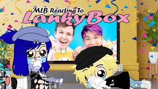 Mlb React To Lanky Box Music Video Gcmv  Lanky Box  Miraculous Ladybug [upl. by Irok487]