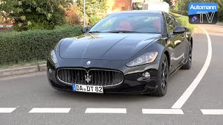 Maserati GranTurismo 405hp  DRIVE amp SOUND 60FPS [upl. by Vanthe]