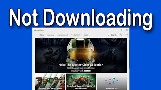 How To Fix Microsoft Store Not Downloading Apps or Games Issue [upl. by Tterag]